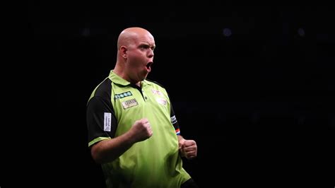 Michael van Gerwen 'angry' after having a pint chucked over him at PDC ...