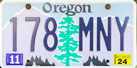 Renovación de sticker de placas en Oregon -] 2023