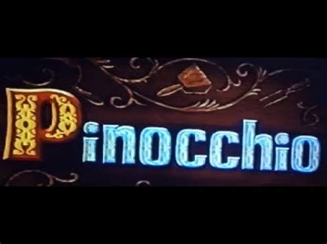 Walt Disney's Pinocchio (1940 film) 1993 VHS Print Opening Previews # ...