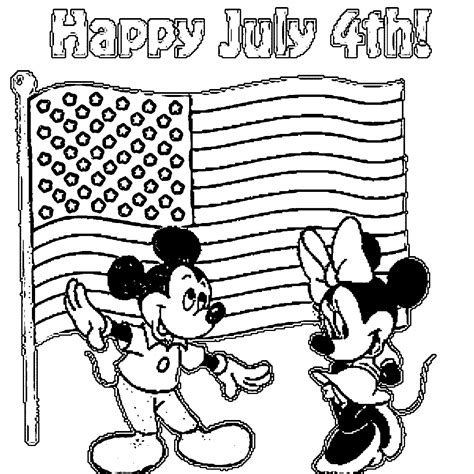 Fourth Of July Coloring Pages Printable