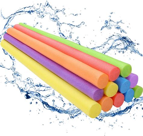 Inch Large Swimming Pool Noodles Foam Pool Swim Noodles Assorted Colors ...