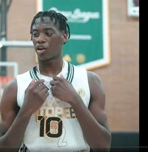 Local high school basketball phenom A.J. Dybantsa heads to California ...