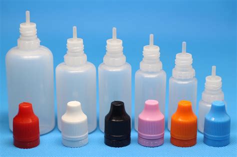 15 ml LDPE Plastic Dropper Bottles with Tamper Evident Black Cap (as low as $0.27)