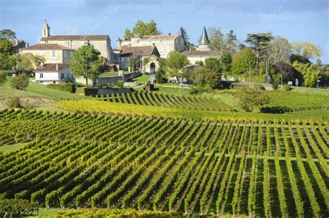 Vineyards of Saint Emilion, Bordeaux Vineyards — Stock Photo © FreeProd ...