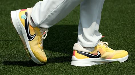 What Are Brooks Koepka's Yellow Nike Shoes At The…