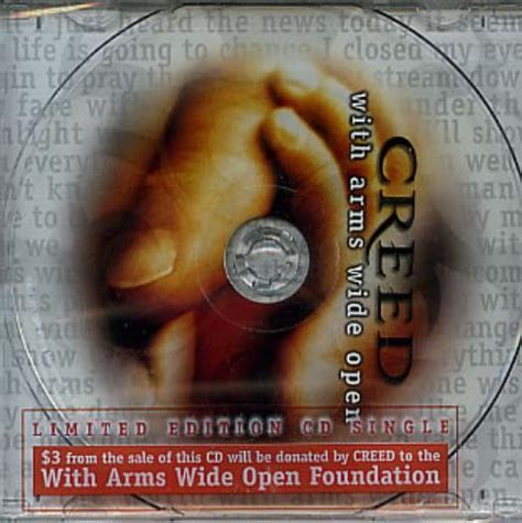 Creed With Arms Wide Open US CD single (CD5 / 5") (195204)