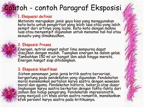 PARAGRAF: Contoh Paragraf Eksposisi | KUMPULAN SOAL | MATERI SEKOLAH