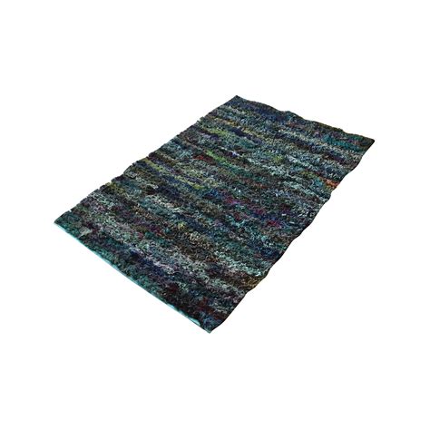 Shaggy Rugs 3x5 ft Green Area Rug Soft Shag Handwoven Carpet (36''x 57 ...