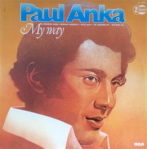 Paul Anka - My Way (1978, Vinyl) | Discogs