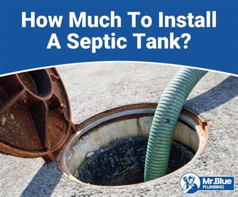 How Much Does a Septic Tank Cost to Install?