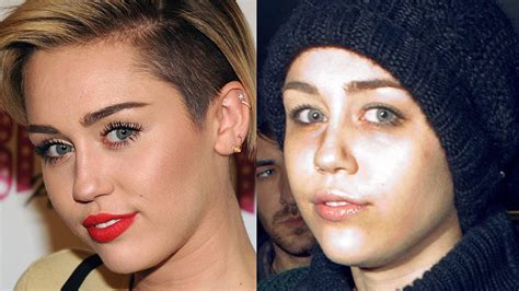 Miley Cyrus Without Makeup