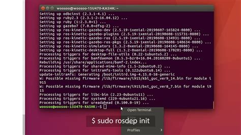 ROS | ROS Kinetic Installation on Ubuntu 16.04 - YouTube