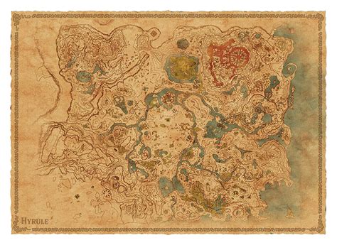 Hyrule Castle Map Breath Of The Wild Maps For You - Bank2home.com