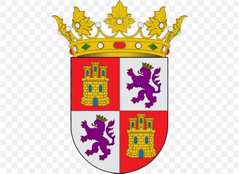 Kingdom Of Castile Crown Of Castile Heraldry Of Castile Escutcheon, PNG ...