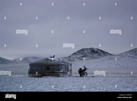 Gobi desert snow hi-res stock photography and images - Alamy