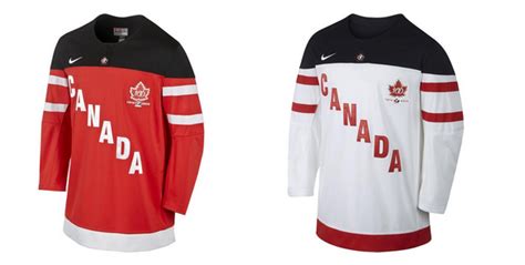 Hockey Canada Unveils 100th Anniversary Jerseys