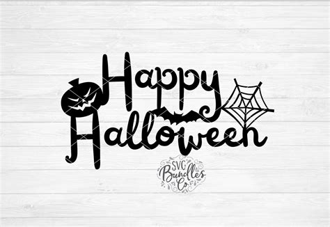 Happy Halloween SVG-DXF-PNG By SVGBundlesCo | TheHungryJPEG