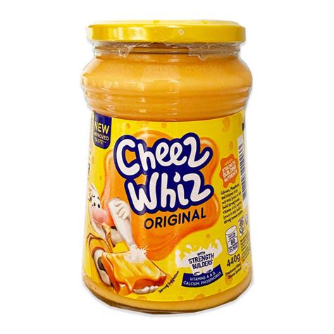 Kraft Cheez Whiz Original Plain (Big)- 450g - Bottled | GroceryFilipino.com