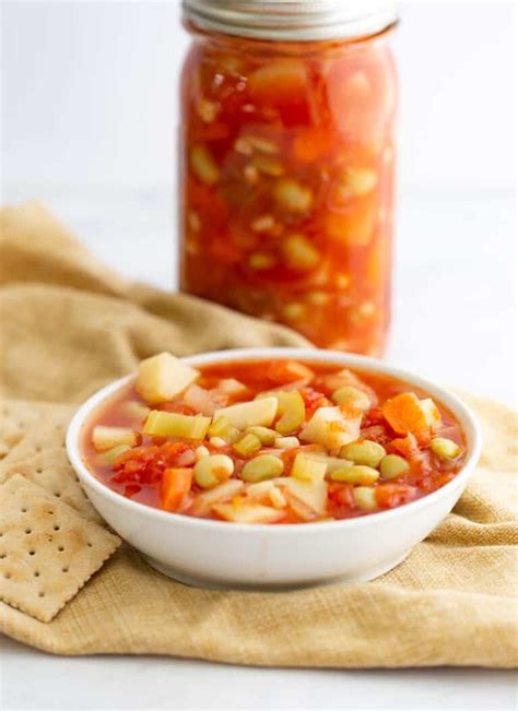 Easy Guide: Canning Vegetable Soup - Intentional Hospitality