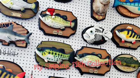 My Singing Fish Collection Update - YouTube