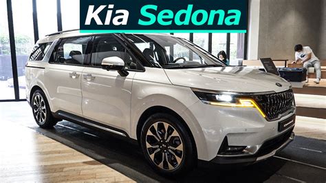 New 2021 Kia Sedona Minivan Review "Grand Utility Vehicle" - YouTube