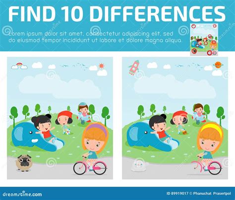 Find Differences,Game for Kids ,find Differences,Brain Games, Children ...