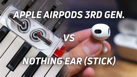 Apple AirPods (3rd generation) vs Nothing Ear (Stick) - SoundGuys