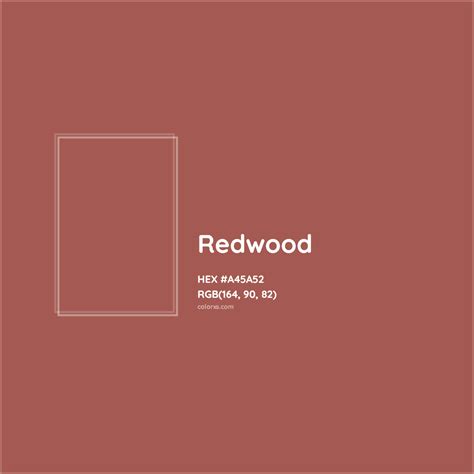 Redwood Complementary or Opposite Color Name and Code (#A45A52) - colorxs.com