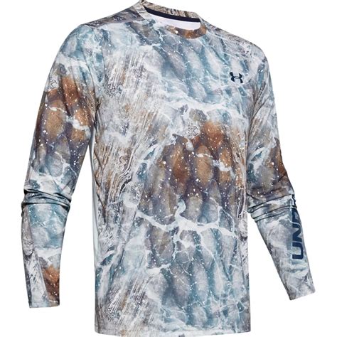 Under Armour Iso Chill Shore Break Camo Crew Neck Top | Shirts | Clothing & Accessories | Shop ...