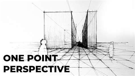 How To Draw In One Point- Perspective? Architecture Drawings Tutorial - YouTube