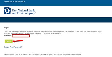 First National Bank and Trust Online Banking Login - CC Bank