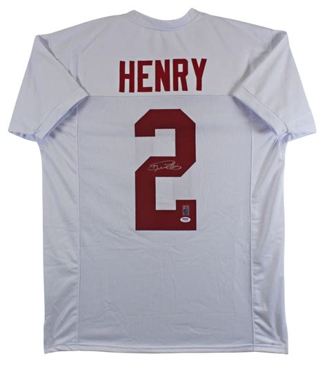 Derrick Henry Signed Jersey (PSA & Henry) | Pristine Auction