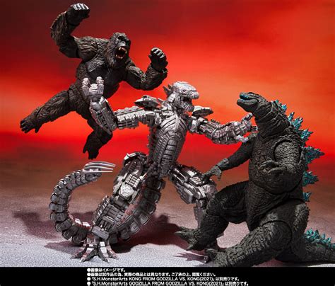 S.H.MonsterArts MECHAGODZILLA FROM GODZILLA VS. KONG (2021) | TAMASHII WEB