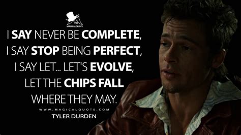 Tyler Durden’s 16 Quotes That Can Help You To Be Truly Free - MagicalQuote