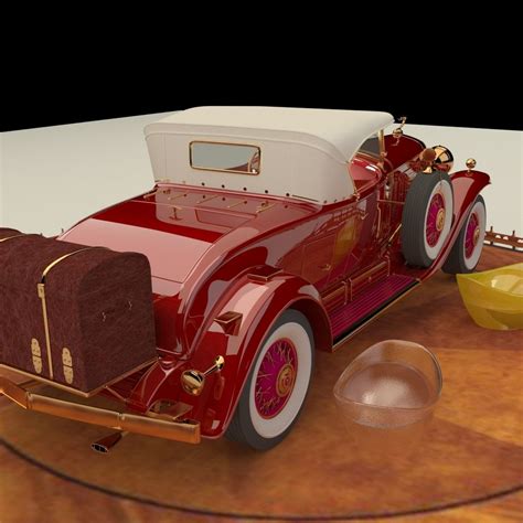 CLassic car 3D model | CGTrader