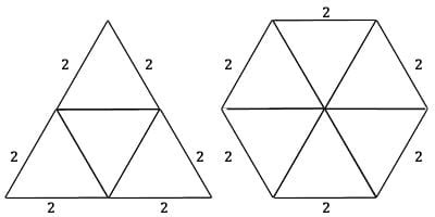 Hexagon, Triangle Area | Ohio Digital Mathematics Project