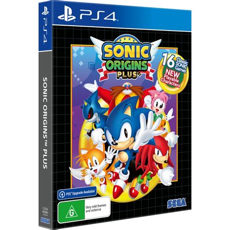 Sonic Origins Plus - PS4 | BIG W