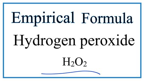 Chemical Makeup Of Hydrogen Peroxide | Saubhaya Makeup