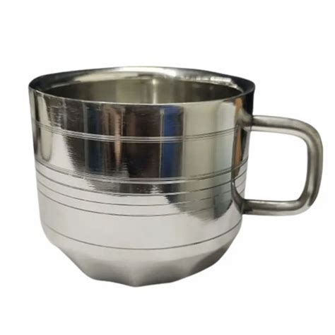 Polished Stainless Steel Coffee Cup, For Home,Hotel and Restaurant ...