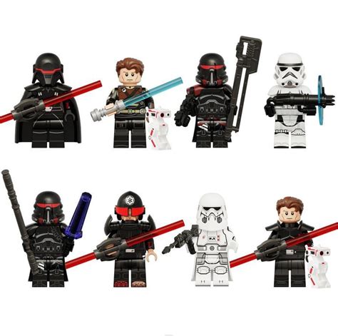 Second Sister Cal Kestis Ninth Sister Minifigures Lego Compatible Star Wars Fallen Order Set