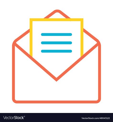 Colorful message icon design Royalty Free Vector Image