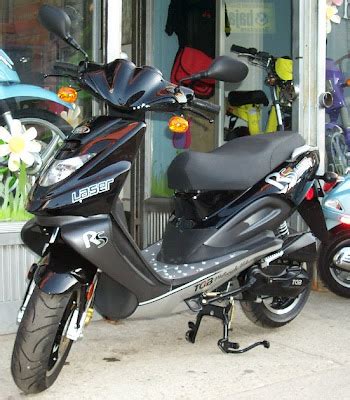 Philadelphia Used Scooters: 2007 TGB R5 49cc Motor Scooter BLACK $1799