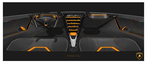 LAMBORGHINI TERZO MILLENNIO INTERIOR STUDY on Behance