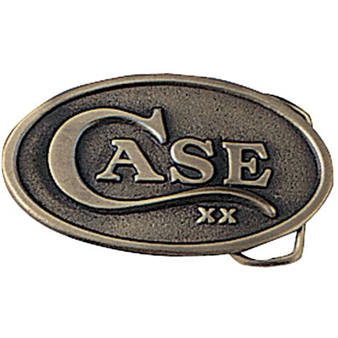 Case Oval Belt Buckle