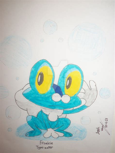 Froakie by kamisama32 on DeviantArt