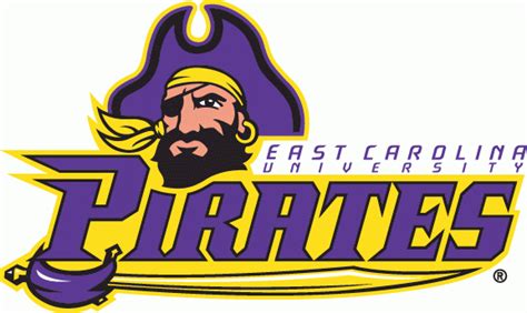 East Carolina University- Pirates | College mascots and logos | Pinterest