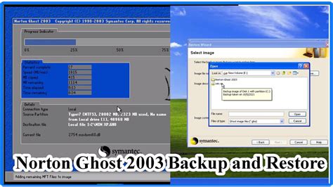 How to Create OR Restore Norton Ghost Image of Windows XP || Norton Ghost 2003 Backup and ...