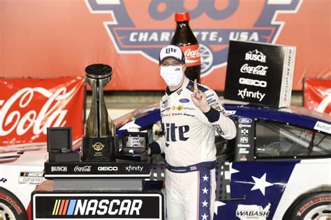 Late caution propels Keselowski to 600 victory – The Taylorsville Times