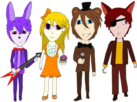 Fnaf 1 by HeisoTryllx on DeviantArt