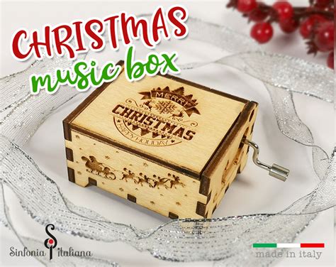 Christmas Music Box, Custom Music Box - SinfoniaItaliana